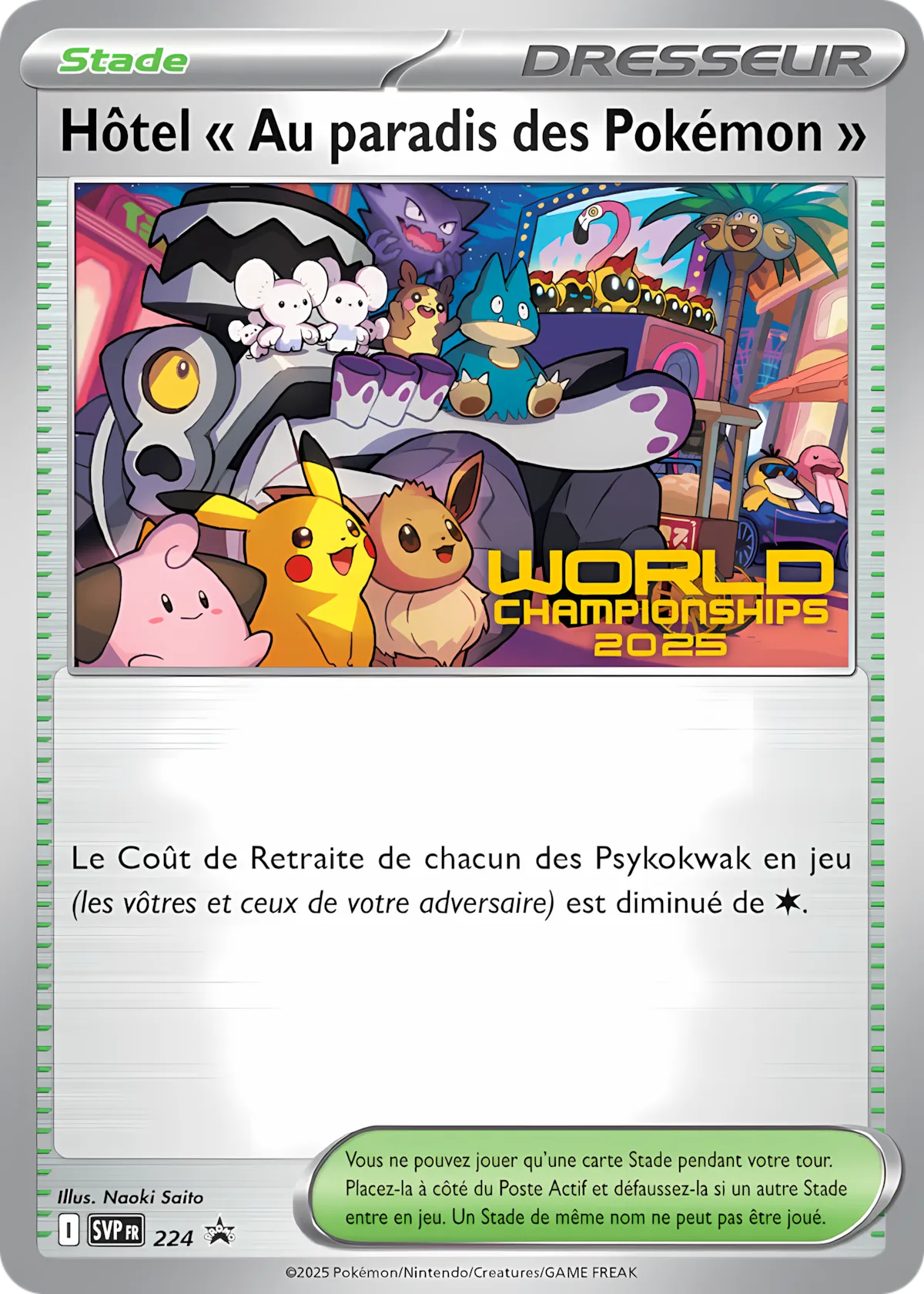 HOTEL « AU PARADIS DES POKEMONS »