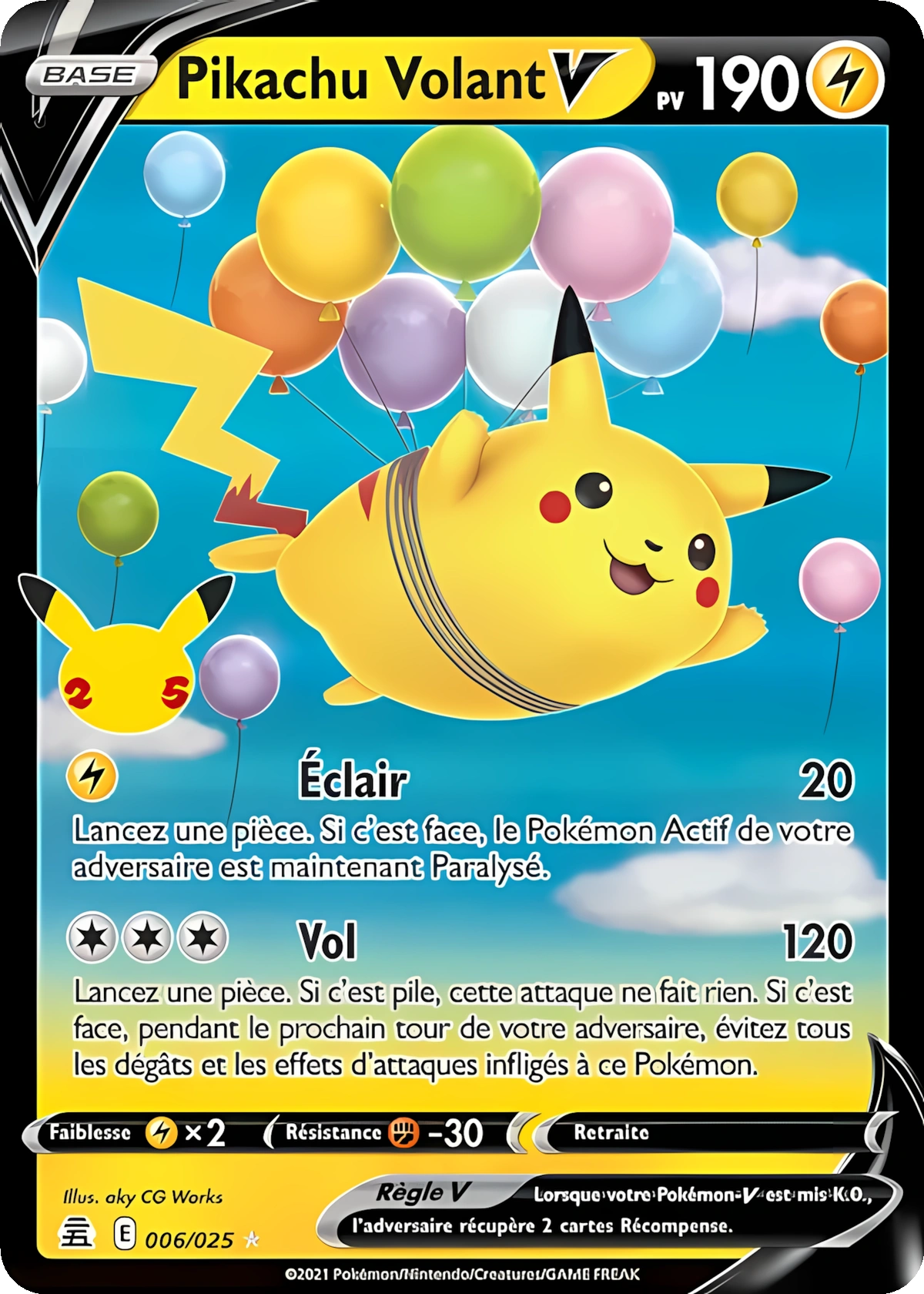 PIKACHU VOLANT V