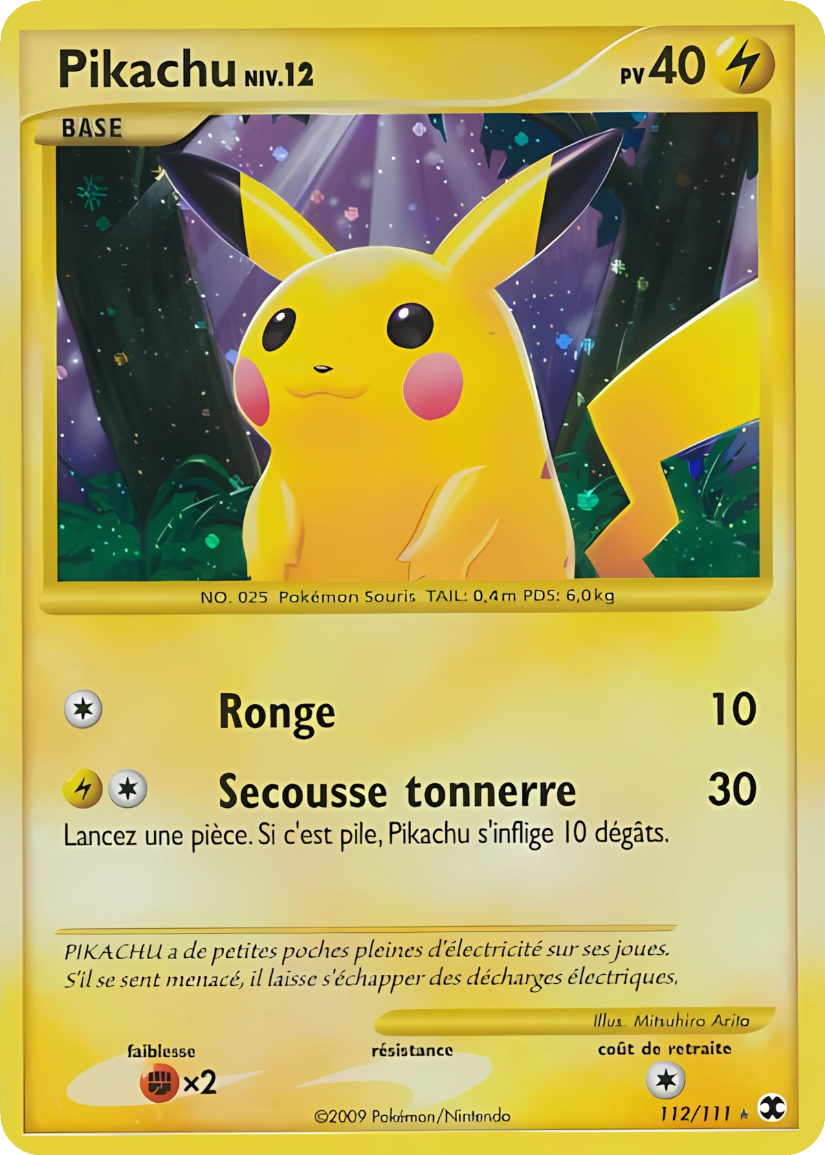 PIKACHU NIV.12